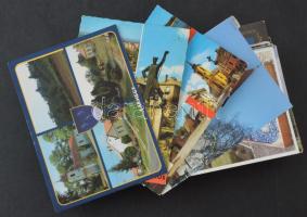 100 db MODERN magyar város képeslap / 100 MODERN Hungarian town-view postcards