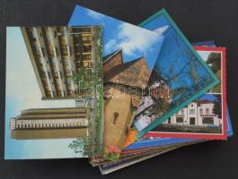 100 db MODERN magyar város képeslap / 100 MODERN Hungarian town-view postcards
