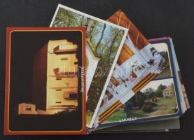 100 db MODERN magyar város képeslap / 100 MODERN Hungarian town-view postcards