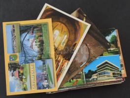 100 db MODERN magyar város képeslap / 100 MODERN Hungarian town-view postcards