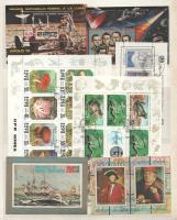 40 klf blokk és kisív 3 db nagyalakú berakólapon