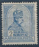 1908 Turul 2K (56.000) / Mi 106X Certificate: Glatz