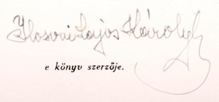 Ilosvai Lajos Károly: A kutya sportszerű tenyésztése, nevelése és idomítása. Részletes vezérfonal ebtenyésztők és ebkedvelők számára. 120 képpel. 371p. Bp., Athenaeum. Szerző által ALÁÍRT példány. Kiadói festett egészvászon kötés, gerincen kis sérüléssel, kötéstáblák sarkai kopottak, kissé kopottas állapotban.