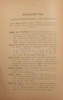 1892 Bp., A Magyarországi Kegyes Tanítórend névtára az 1892-93. tanévre, félvászon kötés, belül az e...