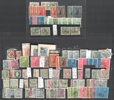 Osztrák posta külföldön összeállítás jobbakkal berakólapon és stecklapon. Magas katalógusár!