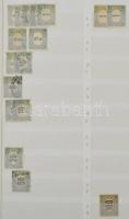 1903-1958 Portó rendező nagyon sok bélyeggel, 16 lapos, A/4-es Lindner berakóban