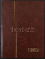 1903-1958 Portó rendező nagyon sok bélyeggel, 16 lapos, A/4-es Lindner berakóban