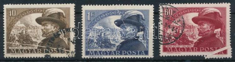 1950 Bem József sor, minden érték papírránccal