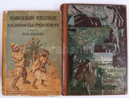 Robinson Crusoe-regények, 10 kötet: Defoe, Daniel: Idősb Robinson Crusoe utazásai, éleményei és csod...