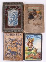 Robinson Crusoe-regények, 10 kötet: Defoe, Daniel: Idősb Robinson Crusoe utazásai, éleményei és csod...