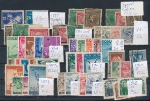 Sport összeállítás stecklapon, jobbakkal (1924 Párizs, 1939 Bulgária) (Mi EUR 175,-)