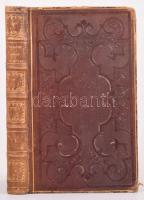 Nouvel Abrégé de tous Les Voyages Autour de Monde. Tours, 1850. Bordázott gerincű egészbőr kötés, fe...