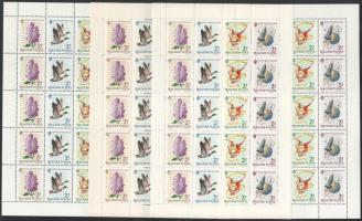 1964 Bélyegnap 4 klf fogazású kisív