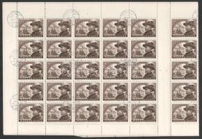 1950 2 db Bem 40f hajtott teljes ív ívközéprésszel