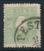 1858 3kr zöld II. típus "PEST(H)" (25.000)