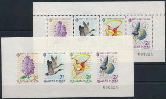 1964 Bélyegnap Monográfia blokkpár, az utolsó két számjegy megegyezik, mindkettő kis számmal (20.000)