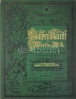 Band, Moriz - Wittmann, Rudolf: Unsere Kunst in Wort und Bild. Unter dem Protectorate Ihrer kaiserlichen und königlichen Hoheit der druchlauchtigsten Frau Erzherzogin Maria Theresia. Wien, é.n. (cca 1890-1900), 1 sztl. lev.+ 188+(4) p. Gazdag fekete-fehér képanyaggal, kottákkal. Kiadói aranyozott egészvászon-kötés, kissé kopottas borítóval, helyenként kissé foltos lapokkal.