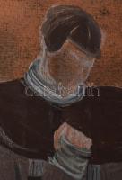 Szűcs Edit (1968): Jelmezterv (John Proctor, Arthur Miller: A salemi boszorkányok c. darabhoz). Vegy...