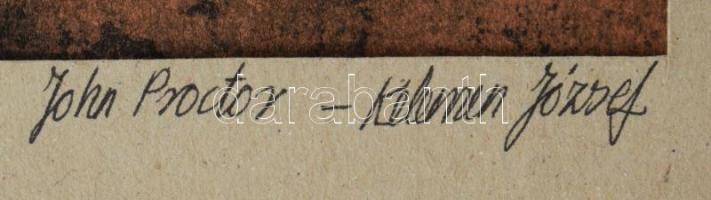 Szűcs Edit (1968): Jelmezterv (John Proctor, Arthur Miller: A salemi boszorkányok c. darabhoz). Vegy...