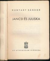 Hunyady Sándor: Jancsi és Juliska. (Bp., 1939), Athenaeum, 219 p. A borító Fischer Ilona 'Filo&...