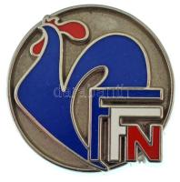 Franciaország DN "FFN" Francia Úszószövetség egyoldalas, részben műgyantás fém emlékérem (54mm) T:AU France ND Fédération française de natation (French Swimming Federation) "FFN" one-sided, partially synthetic resined metal commemorative medallion (54mm) C:AU