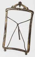 Jugendstil asztali képtartó, 22x12 cm