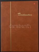 NSZK tétel, benne több száz bélyeg, 16 lapos A4-es berakóban