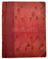 1936 A Pesti Hírlap Vasárnapjának vegyes számai könyvbe kötve, pl. berlini olimpia, félvászon kötés