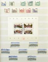 Német többpéldányos bélyegek 8 lapos A4-es berakóban