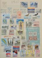 Dánia bélyegek 8 lapos A4-es berakóban 7 oldalán