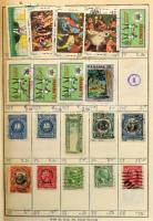 Kb 4500-5000 db külföldi bélyeg 5 cserefüzetben, benne Közel-Kelet, USA, Csehszlovákia, Románia stb