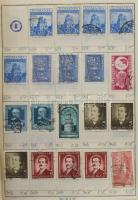 Kb 4500-5000 db külföldi bélyeg 5 cserefüzetben, benne Közel-Kelet, USA, Csehszlovákia, Románia stb