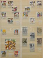 NDK bélyeg, javarészt sorok, 16 lapos A4-es berakóban