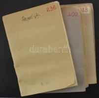 Kb 4500-5000 db külföldi bélyeg 5 cserefüzetben, benne Ausztrália, Kanada, Argentína, Indonézia, Fra...