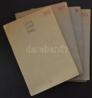 Kb 4500-5000 db külföldi bélyeg 5 cserefüzetben, benne Görögország, Dél-Afrika, Ausztrália, Németors...