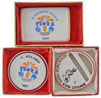 1984. "VII. Nemzetközi Vízilabda TISZA KUPA - Szolnok" egyoldalas, jelzett "Hollóháza...