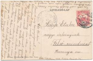 1917 Zsitvaapáti, Kisapáti, Knezics, Opatovce nad Zitavou, Zitavany; Római katolikus templom és isko...