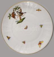 Herendi Rothschild mintás tál. Jelzett, karcokkal, d: 22 cm