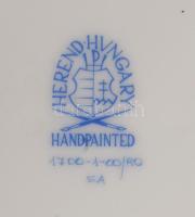 Herendi Rothschild mintás tál. Jelzett, karcokkal, d: 22 cm