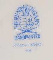 Herendi Rothschild mintás tál. Jelzett, karcokkal, d: 22 cm