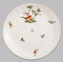 Herendi Rothschild mintás tál. Jelzett, karcokkal, d: 22 cm