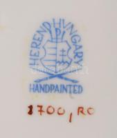 Herendi Rothschild mintás tál. Jelzett, karcokkal, d: 22 cm