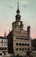 Poznan, városháza, L. Krause üzlete, Poznan, town hall, shop of L. Krause