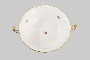 Herendi Rothschild mintás leveses csésze. Jelzett, hibátlan, d: 13,5 cm