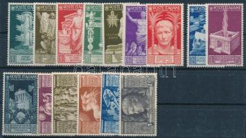 Olaszország 1937 Mi 576-590 (Mi EUR 320,-)