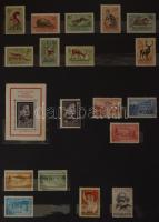 Érintetlen hagyaték: szépen rendezett régi világgyűjtemény-kezdemény részlete 52 db jó állapotú főle...