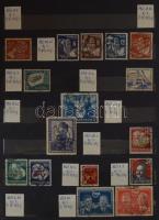 Érintetlen hagyaték: szépen rendezett régi világgyűjtemény-kezdemény részlete 52 db jó állapotú főle...