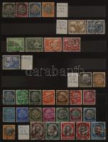 Érintetlen hagyaték: szépen rendezett régi világgyűjtemény-kezdemény részlete 52 db jó állapotú főle...