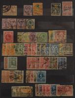 Érintetlen hagyaték: szépen rendezett régi világgyűjtemény-kezdemény részlete 52 db jó állapotú főle...