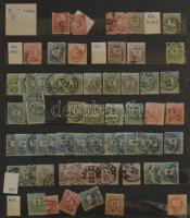 Érintetlen hagyaték: szépen rendezett régi világgyűjtemény-kezdemény részlete 52 db jó állapotú főle...